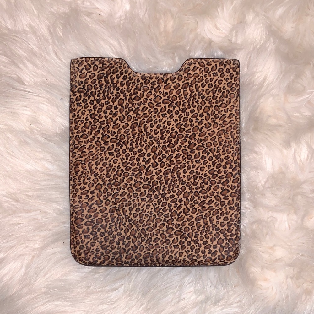 Henri Bendel Leopard iPad Sleeve Case